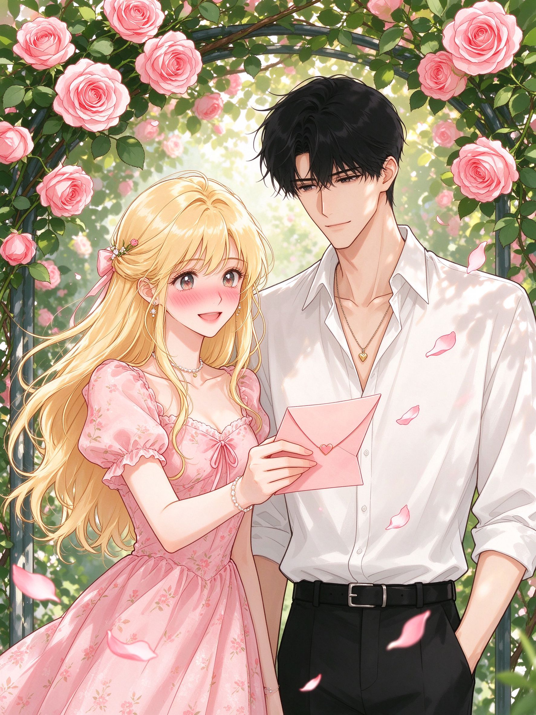 《玫瑰契约》漫画封面